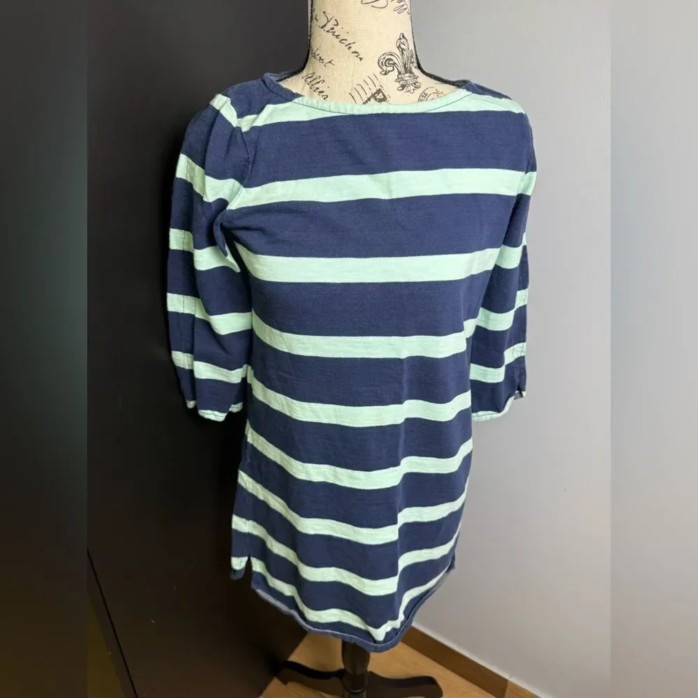 J.Crew cotton striped dress Size XS